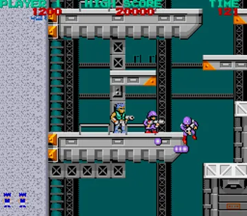 Bionic Commando (US set 1) screen shot game playing